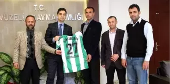 Yavuzelispor'dan Kaymakam Güngen'e Ziyaret