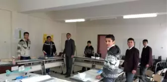 Yavuzeli Şehit Ali Çiftçi Çok Lisesi Öğrencilerine Model Uçak Eğitimi