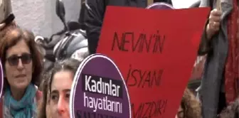 Galatasaray Meydanı'nda 'Nevin Yıldırım' Eylemi