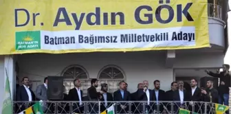 HÜDA PAR Batman Bağımsız Adayına Karşılama