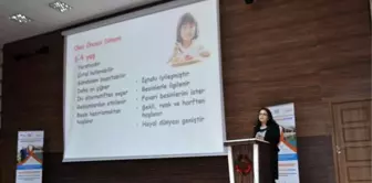 Öğretmenlere 'Sağlıklı Beslenme' Semineri