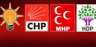 AK Parti, CHP, MHP ve HDP'nin 25 Adayı Değişti