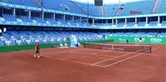 1teb Bnp Paribas İstanbul Open Erkekler Tenis Turnuvası'nın Kura Çekimi ve Eleme Maçları Yapıldı