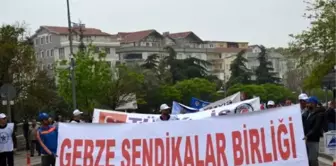 Gebze'de 1 Mayıs Coşkusu