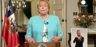 Şili Devlet Başkanı Bachelet Bütün Kabinenin İstifasını İstedi