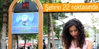 Kayseri'de Ücretsiz İnternet Dönemi