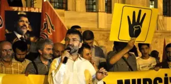 Mursi'ye Verilen İdam Cezasının Onanması Fatih'te Protesto Edildi