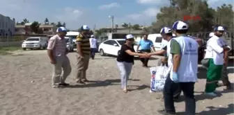 Mersin Deniz Kaplumbağaları İçin Sahili Temizlediler