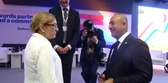 Dışişleri Bakanı Mevlüt Çavuşoğlu, Dubrovnik'te