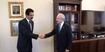 Kılıçdaroğlu, Kesk Eş Genel Başkanı Özgen'i Kabul Etti