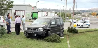 Samsun'da Trafik Kazası: 4 Yaralı