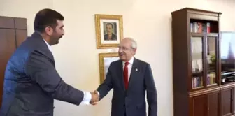 Kılıçdaroğlu, Çevre Mühendisleri Odası Genel Başkanı Güvenç ile Görüştü