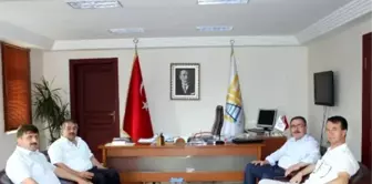 Yeni Arifiye Kaymakamından Başkana Nezaket Ziyareti