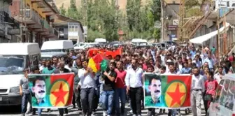 Karakola İntihar Sldırısında Ölen PKK'lı Toprağa Verildi