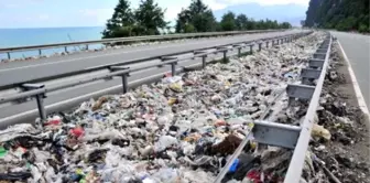 Floodwater Reveals İllegal Dumping Site İn Black Sea Town