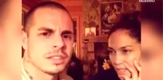 Jennifer Lopez And Casper Smart Recreate 'Wedding Crashers' Scene