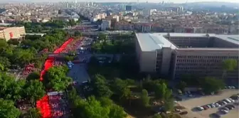 Teröre Hayır, Kardeşliğe Evet' Yürüyüşü - Hisarcıklıoğlu (4)