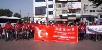 Şehitler Anısına Pedal Çevirdiler