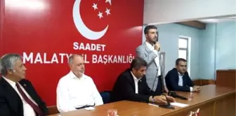 Saadet Partisi'nde Bayramlaşma