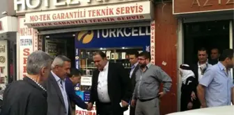 Yontürk'ten Sur Esnafına Geçmiş Olsun Ziyareti