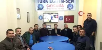 Güneş, Çaycuma Türk Eğitim-sen Şubesi'ne Ziyarette Bulundu