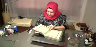 Sol Eliyle 9 Ayda Kur'an-ı Kerim Yazdı