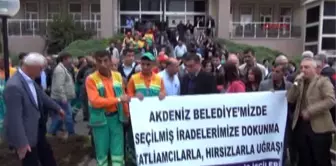 Mersin - Aranan Hdp'li Başkan Fazıl Türk'e, İşçilerinden Destek