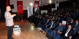 Talha Uğurluel Kütahya'da Konferans Verdi