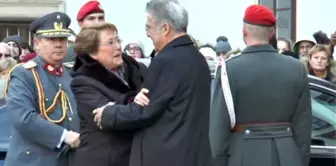 Şili Devlet Başkanı Bachelet, Viyana'da