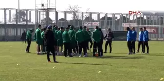 Bursaspor'da Ricardo Faty Takımla Çalışmalara Başladı