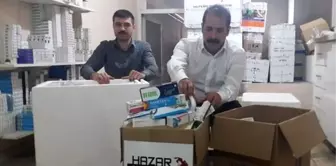 Elazığ'dan Türkmenlere 500 Bin Liralık İlaç Yardımı