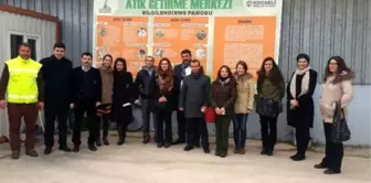 Kartepe Atık Getirme Merkezi'ne Ankara'dan Ziyaretçi Geldi