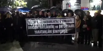 Manisa - CHP'nin Manisa'daki Ankara Saldırısı Protestosunda Yol Tartışması