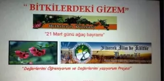 Bitkilerdeki Gizem İsimli Konferans