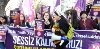 Kadın Cinayetlerini Protesto Ettiler