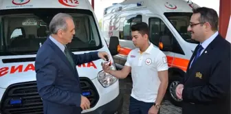 Tekirdağ'da Ambulans Dağıtım Töreni