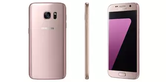 Altın Pembe Samsung Galaxy S7 ve S7 Edge!