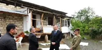 Azerbaycan Cumhurbaşkanı Aliyev, Ermenistan Cephe Hattında