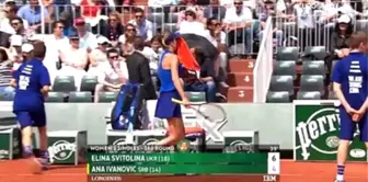 Roland Garros: Svitolina - Ivanovic (Özet)