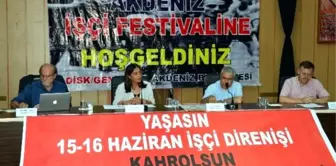 Akdeniz İşçi Festivali Başladı