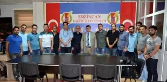 Vali Arslantaş Erzincan Gazeteciler Cemiyetini Ziyaret Etti