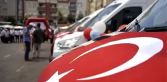 Gümüşhane'ye 7 Yeni Ambulans