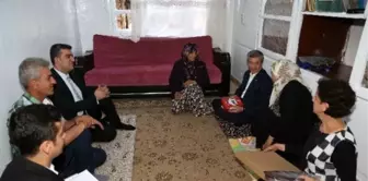 Başkan Tahmazoğlu, Aileleri Ziyaret Etti