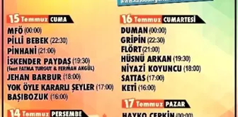 Kuşadası Gençlik Festivali 14-17 Temmuz Tarihleri Arasında Yapılacak