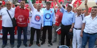 Türkiye Kamu-Sen Eskişehir İl Temsilciliği'nden Demokrasi Yürüyüşü