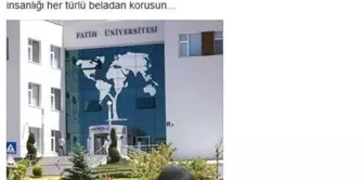 Fatih Üniversitesi Rektörü İstifa Etti