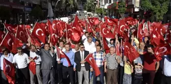 Gümüşhane'de Sağlık ve Sosyal Hizmet Çalışanlarından Darbe Tepkisi