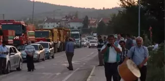 Kastamonu'da Davul-zurnalı 500 Araçlık Demokrasi Konvoyu