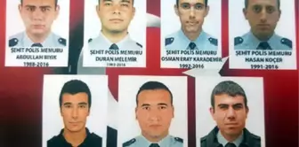 Bingöl'de Şehit Olan 7 Polis Gözyaşlarıyla Uğurlandı