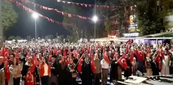 Bandırma'daki Demokrasi Nöbetinde Büyük Coşku